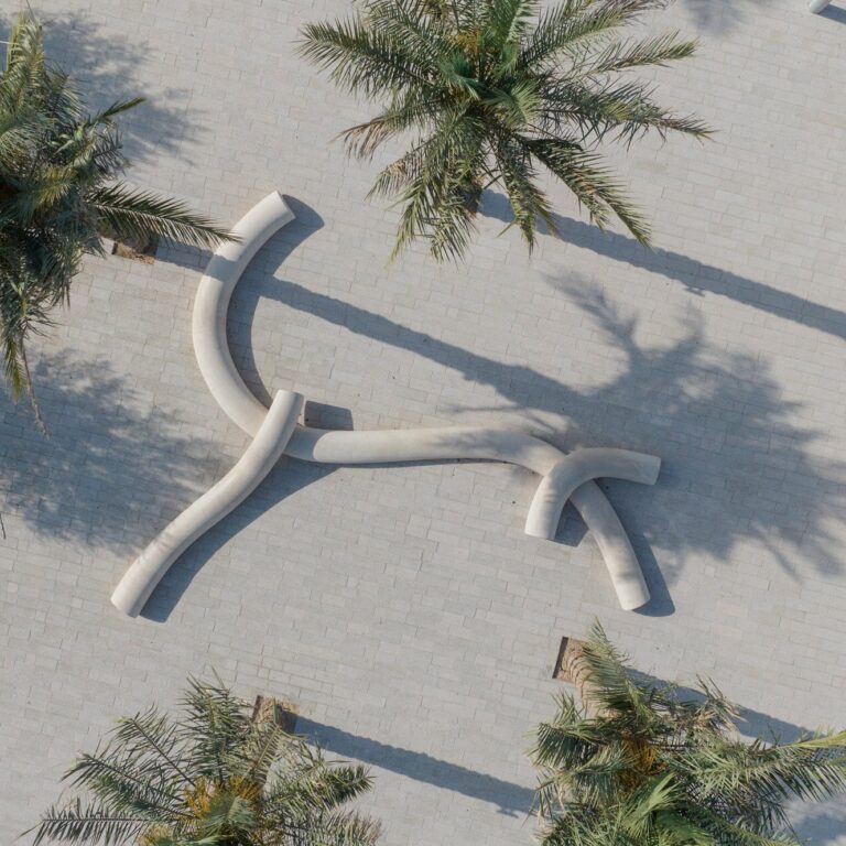 installation najla el zein qatar street furniture design damien arlettaz drone dezeen 2364 square 1