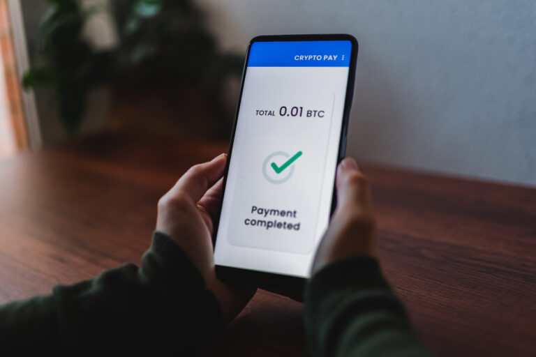 crypto exchange payment smartphone