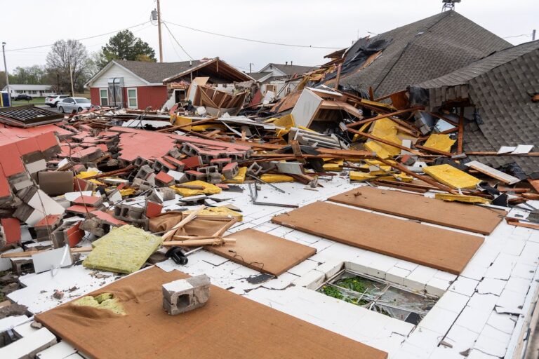 tornado damage