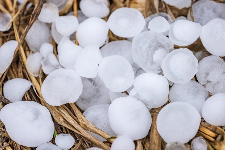 Hailstones like golf balls