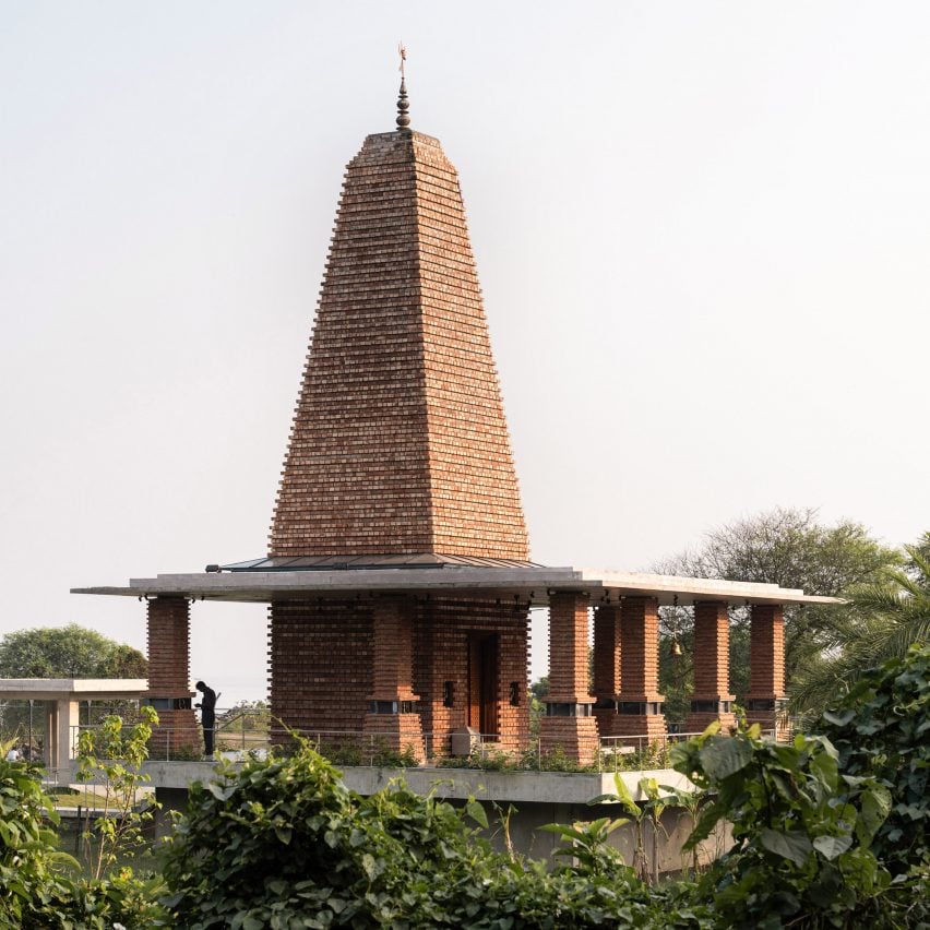 ganga leheri temple abin design studio architecture worship india dezeen 2364 sq