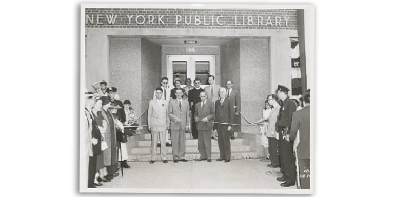 library opening